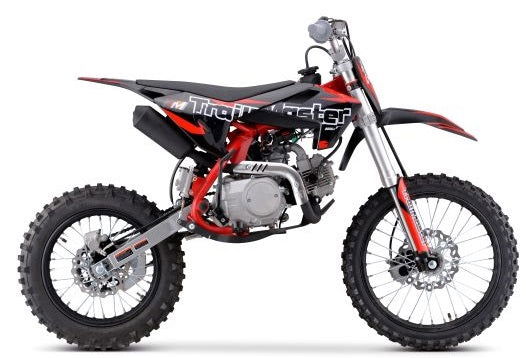 TM24 125cc Dirt Bike 4-Speed Semi Auto (17/14), Ages 12 and up