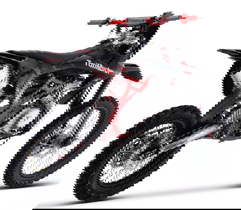 C50 150cc Gas Dirt Bike, 4-Speed Manual Clutch (17/14) Wheels