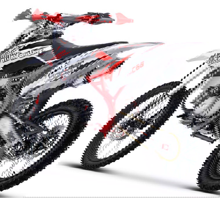 C60 160cc Dirt Bike, 4-Speed Manual (19/16) Wheels