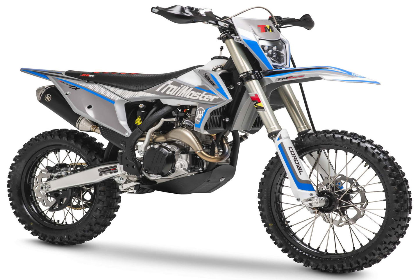 TrailMaster LX300-Pro Dirt Bike, NC300 EFI Racing Engine, Liquid-Cooled, 6-Speed Manual, Dual Disc Brakes, Electric Start with Kick backup, Billet Wheels (21/18)