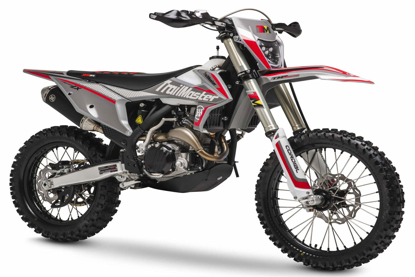 TrailMaster LX300-Pro Dirt Bike, NC300 EFI Racing Engine, Liquid-Cooled, 6-Speed Manual, Dual Disc Brakes, Electric Start with Kick backup, Billet Wheels (21/18)