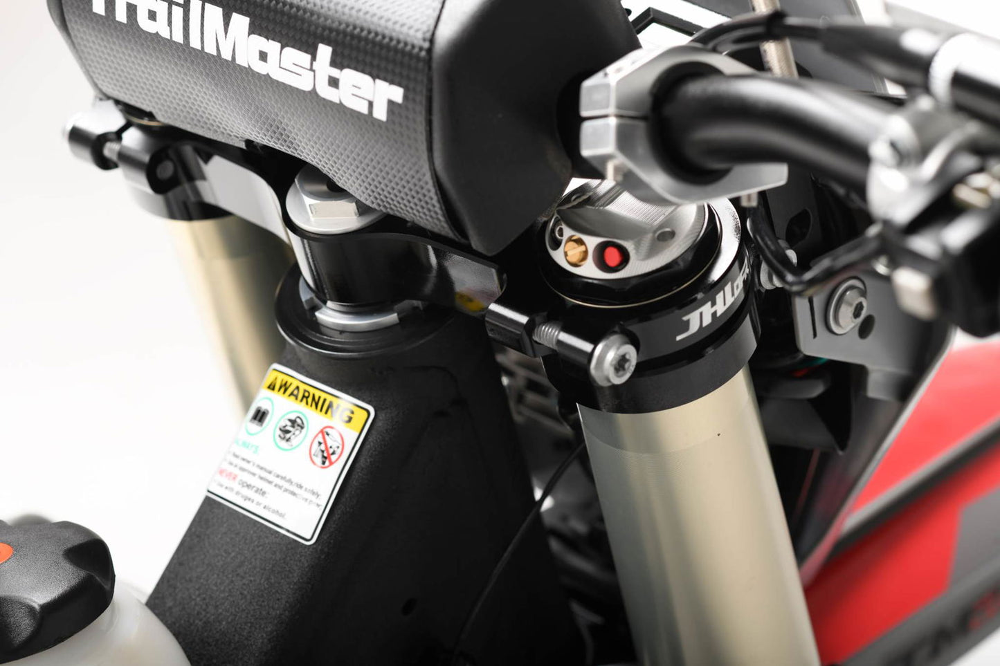 TrailMaster LX300-Pro Dirt Bike, NC300 EFI Racing Engine, Liquid-Cooled, 6-Speed Manual, Dual Disc Brakes, Electric Start with Kick backup, Billet Wheels (21/18)
