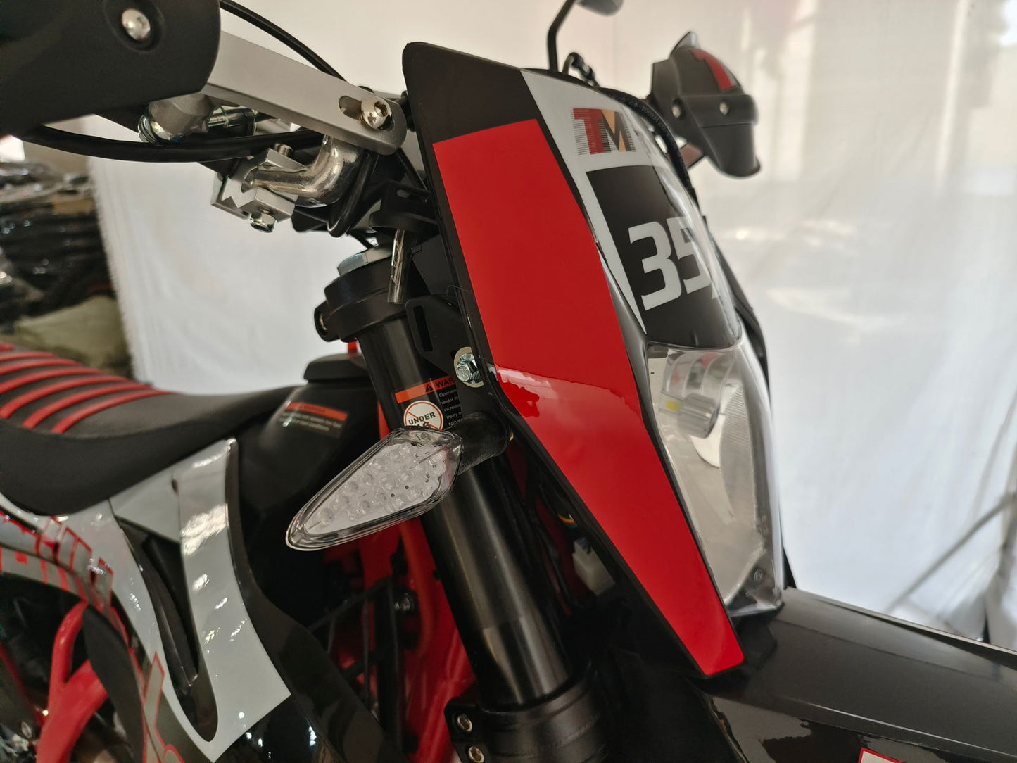 TM35X 250cc Dual Sport Dirt Bike, 5-Speed Manual, Dual Disc Brakes, (21/18) Wheels