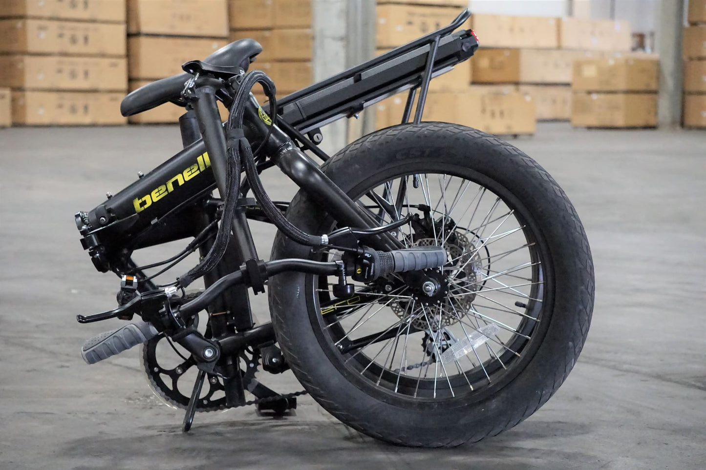 Benelli E-Fold 500-watt Folding Electric Bicycle