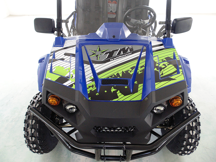 Challenger 200X Go Kart UTV Side by Side, with Alloy Wheels, Windshield and LED Light Bar