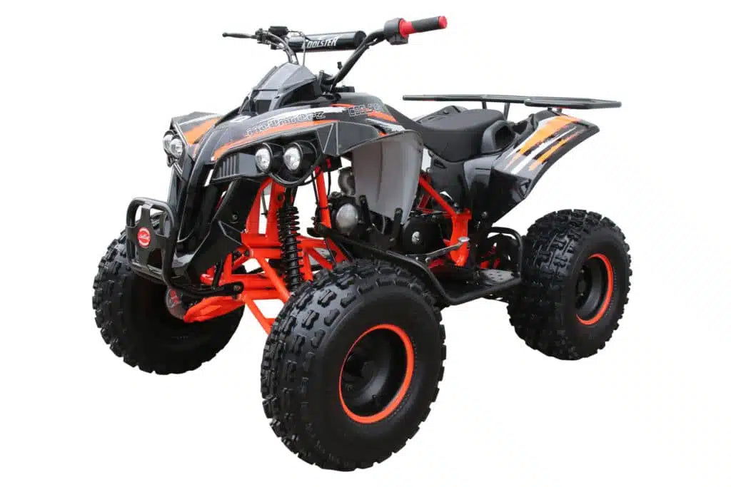 Coolster (3125B2) 125cc Sport ATV, Electric Start, Automatic with Reverse, 8-inch Steel Wheels, Ages 9-12