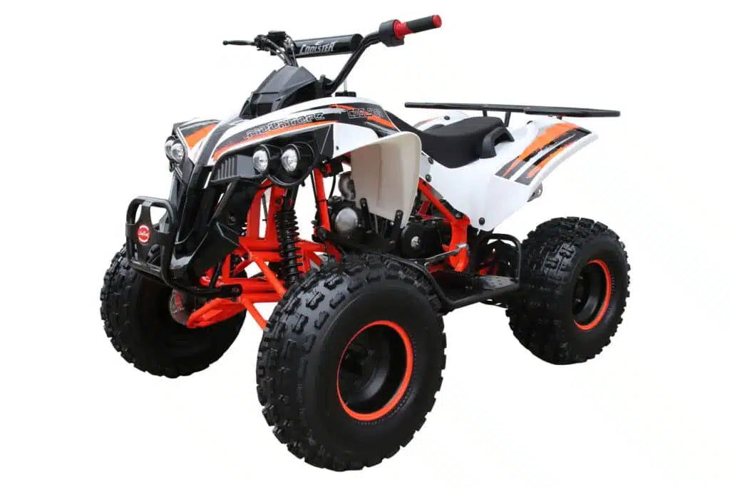 Coolster (3125B2) 125cc Sport ATV, Electric Start, Automatic with Reverse, 8-inch Steel Wheels, Ages 9-12