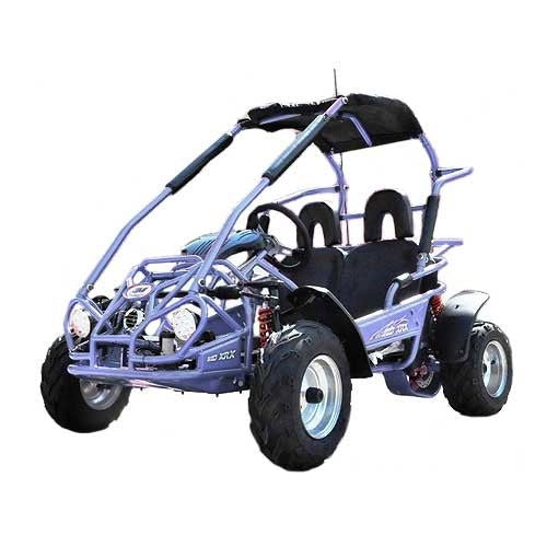MID-Size XRX Go Kart, 196cc 6.5hp Torque Converter, Electric-Start, Kids Ages 7-12