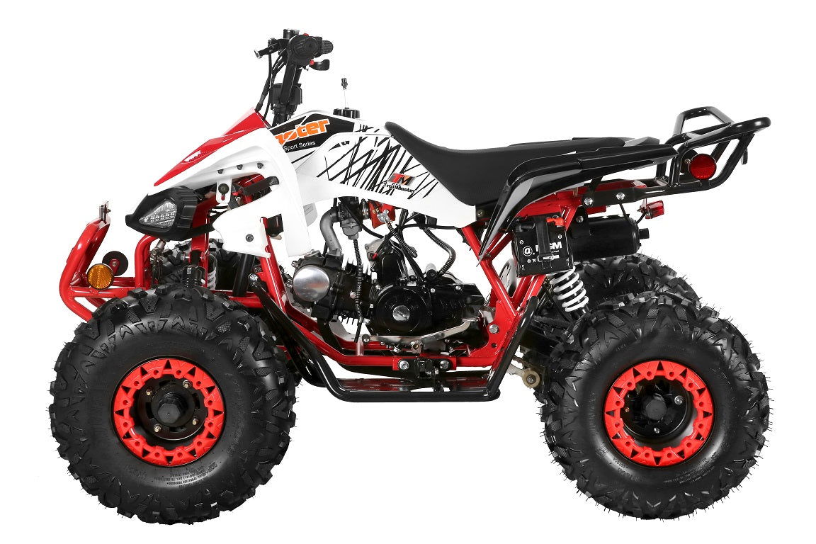 K125 125cc Sport ATV, Automatic with Reverse, 8-inch Wheels Large Tires, Ages 9-12