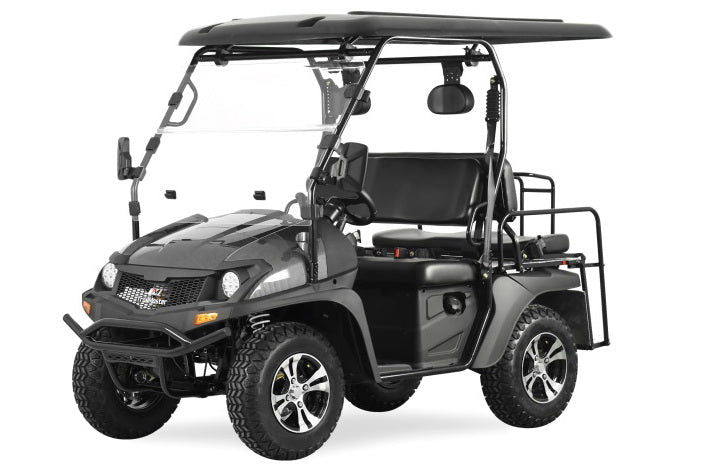 TrailMaster Taurus 200E-GX UTV Gas Golf Cart, Full Length Roof, 4-Seat, DOT Approved, Electronic Fuel Injection