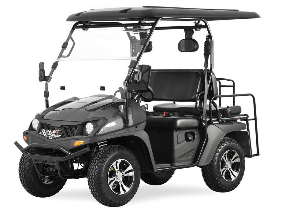 TrailMaster Taurus 200E-GX UTV Gas Golf Cart, Full Length Roof, 4-Seat, DOT Approved, Electronic Fuel Injection