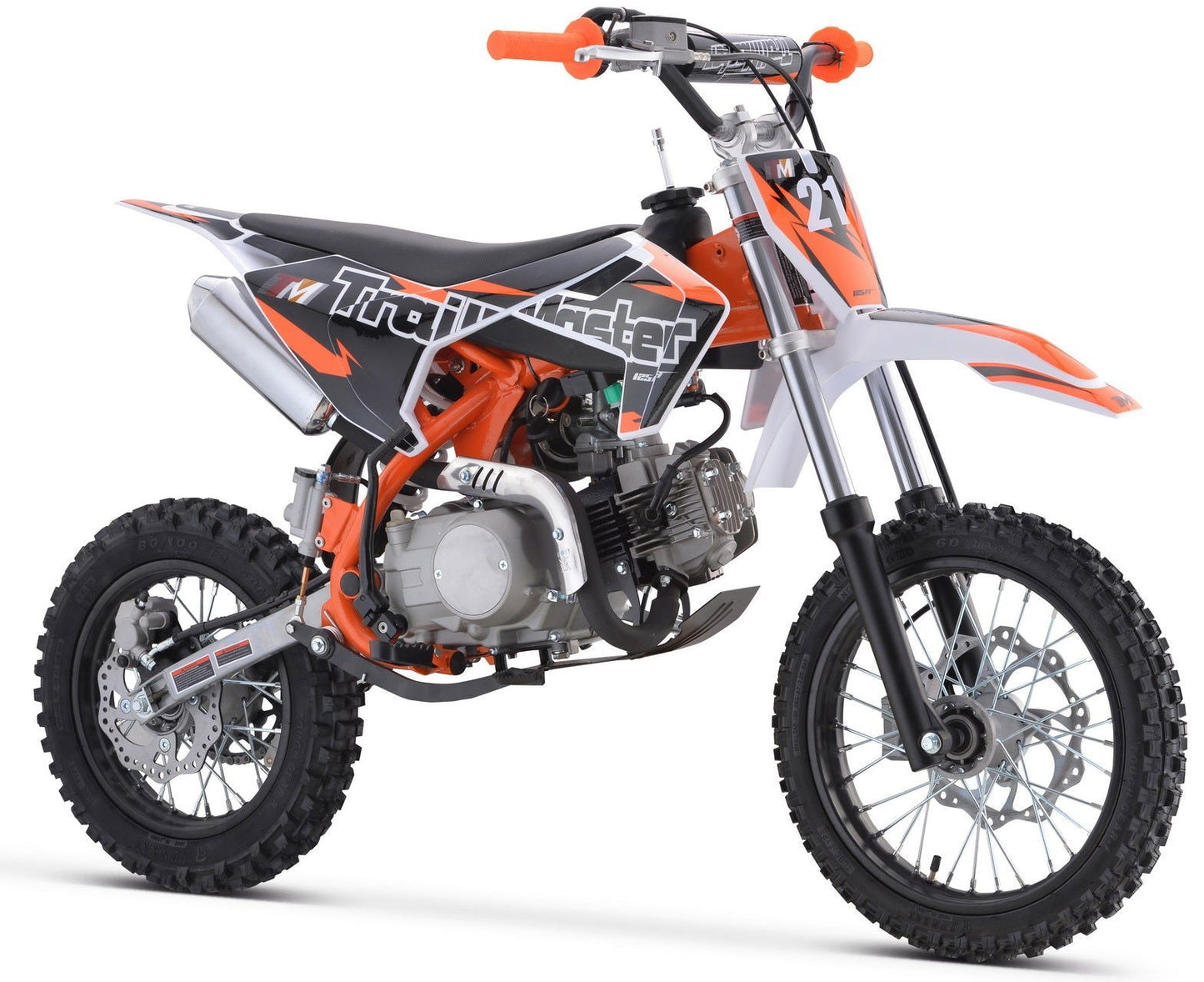 TrailMaster TM21 125cc Dirt Bike 4-Speed Auto (14/12) Ages 12-16