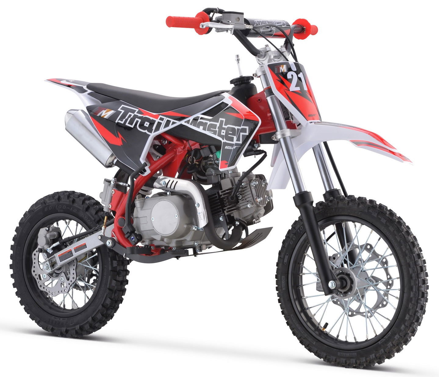 TrailMaster TM21 125cc Dirt Bike 4-Speed Auto (14/12) Ages 12-16