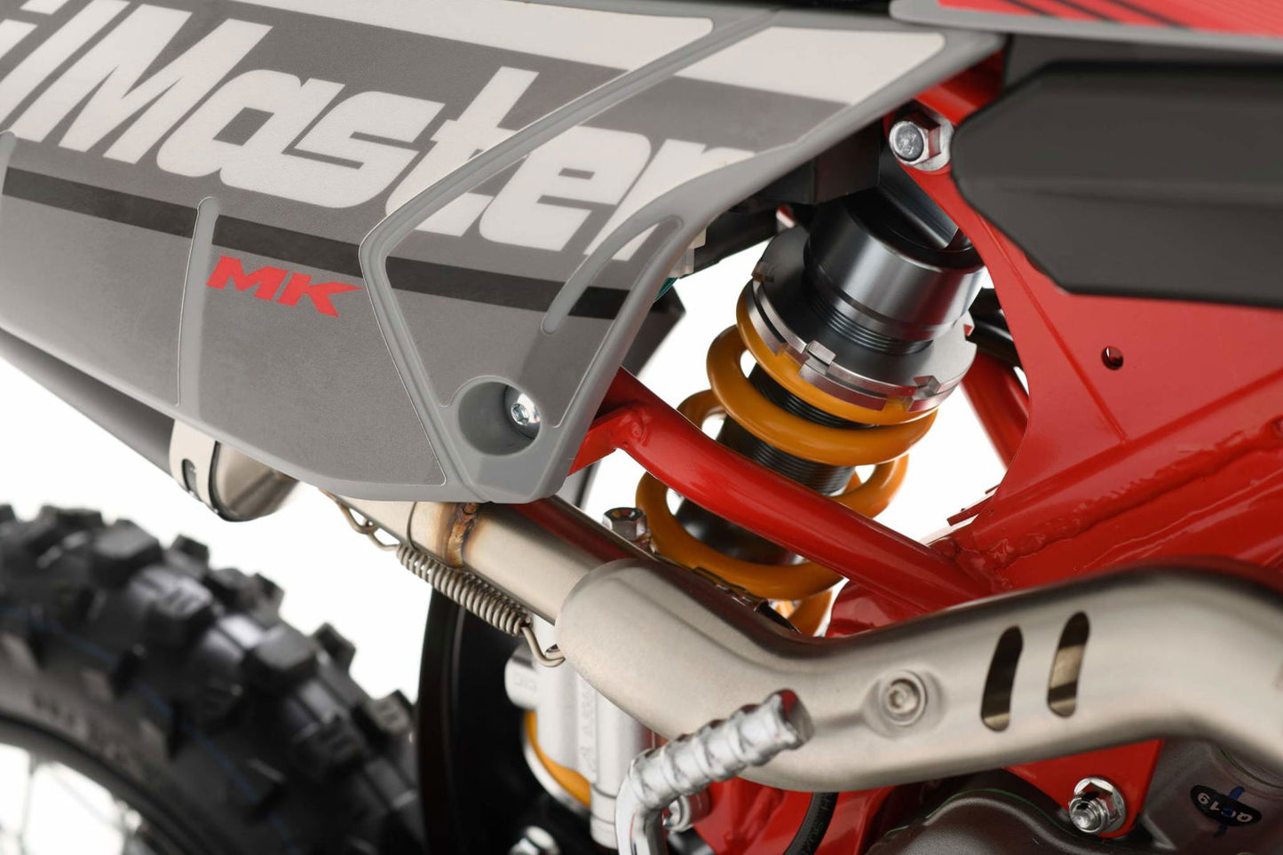 TrailMaster MK125S Pro Series Dirt Bike, 4-Speed Semi-Automatic, Electric Start, Dual Disc Brakes, (14/12) Wheels