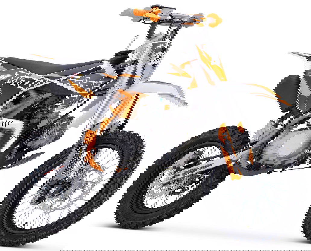 TrailMaster TM23 125cc Dirt Bike, 4-Speed Auto, Electric Start (14/12), Ages 12 and up