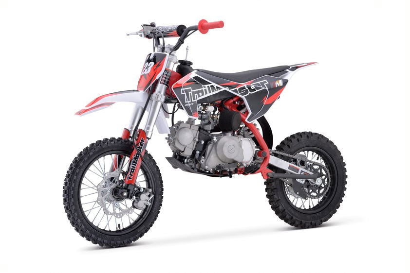 TM23 125cc Dirt Bike, 4-Speed Auto, Electric Start (14/12), Ages 12 and up