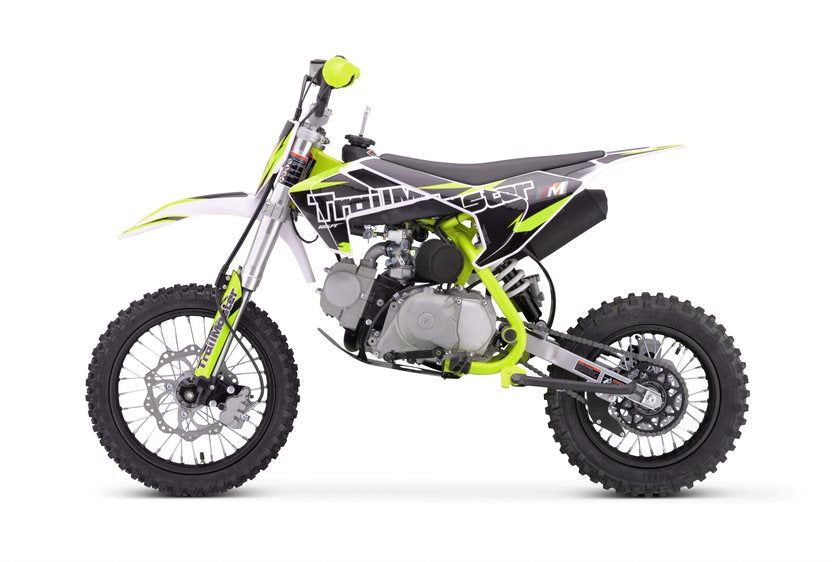 TM23 125cc Dirt Bike, 4-Speed Auto, Electric Start (14/12), Ages 12 and up
