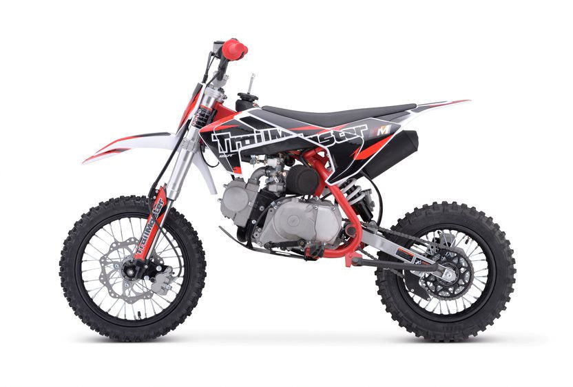 TM23 125cc Dirt Bike, 4-Speed Auto, Electric Start (14/12), Ages 12 and up