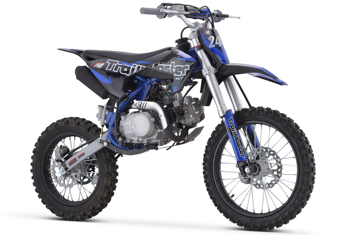 TM24 125cc Dirt Bike 4-Speed Semi Auto (17/14), Ages 12 and up