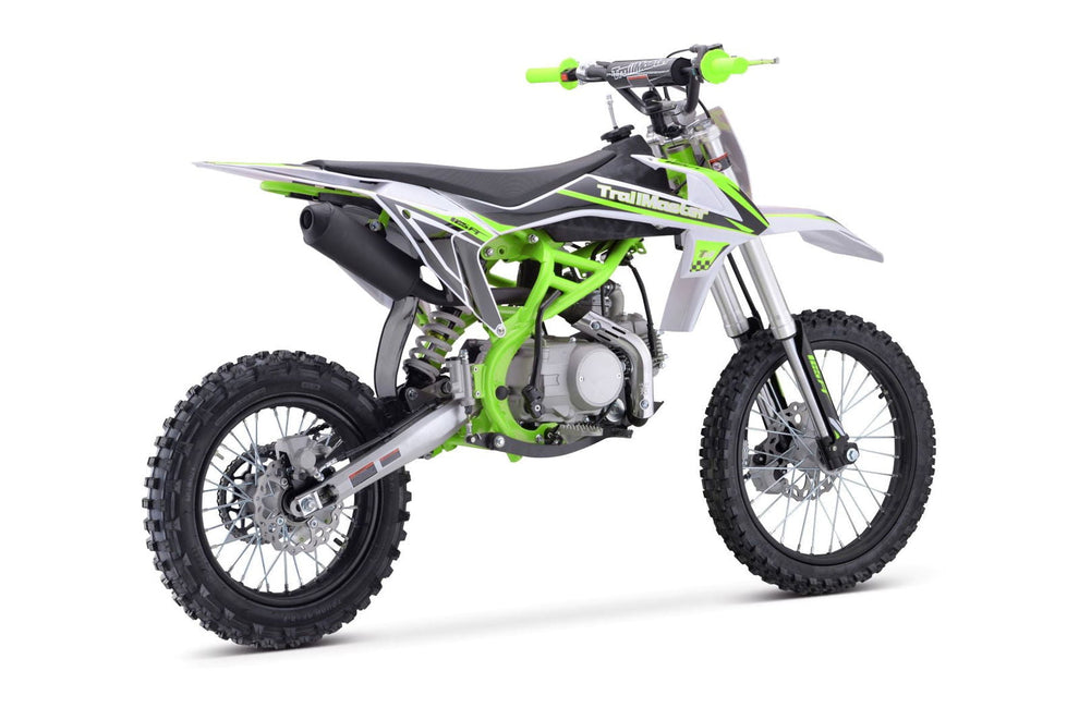 TrailMaster TM29 125cc Dirt Bike, Large Frame, 4-Speed Manual, with El ...