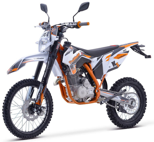 TM31X PRO 250cc Dirt Bike 5-Speed Manual Dual Disc Brakes, Electric Start with Kick backup (19/16)