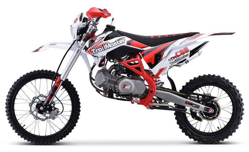 TrailMaster C60 160cc Dirt Bike, 4-Speed Manual (19/16) Wheels