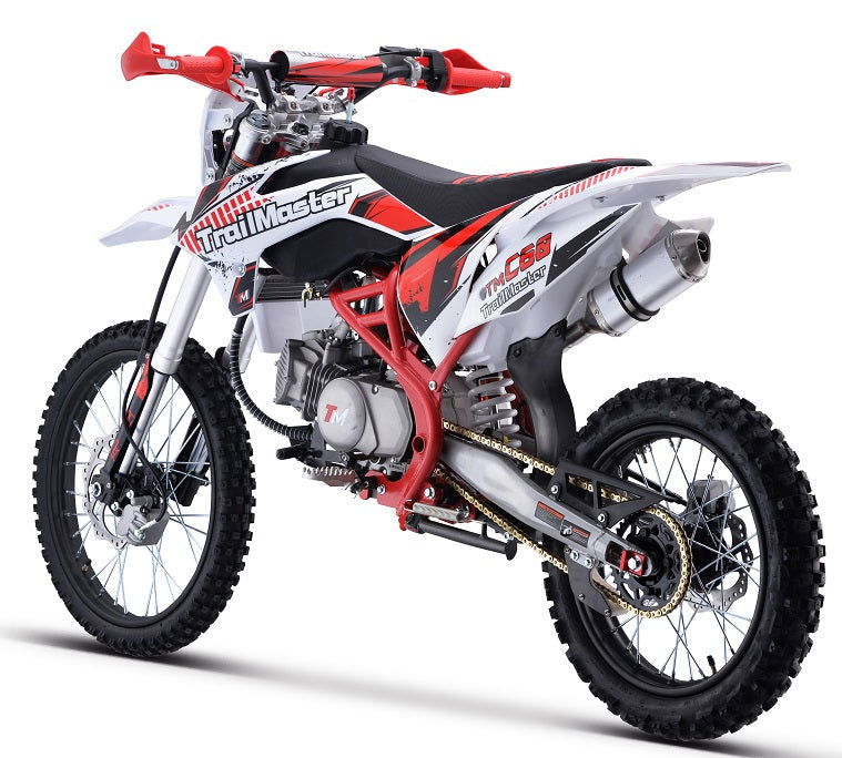 TrailMaster C60 160cc Dirt Bike, 4-Speed Manual (19/16) Wheels