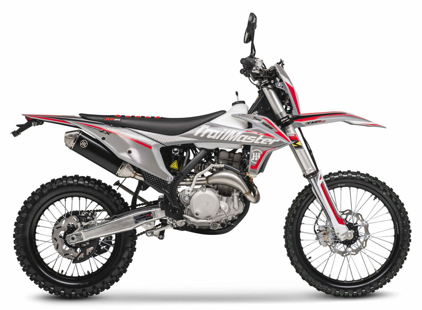 TrailMaster LX300 Dual Sport Dirt Bike, NC300 EFI Racing Engine, Liquid-Cooled, 6-Speed Manual, Dual Disc Brakes, Electric Start with Kick backup, Wheels (21/18)