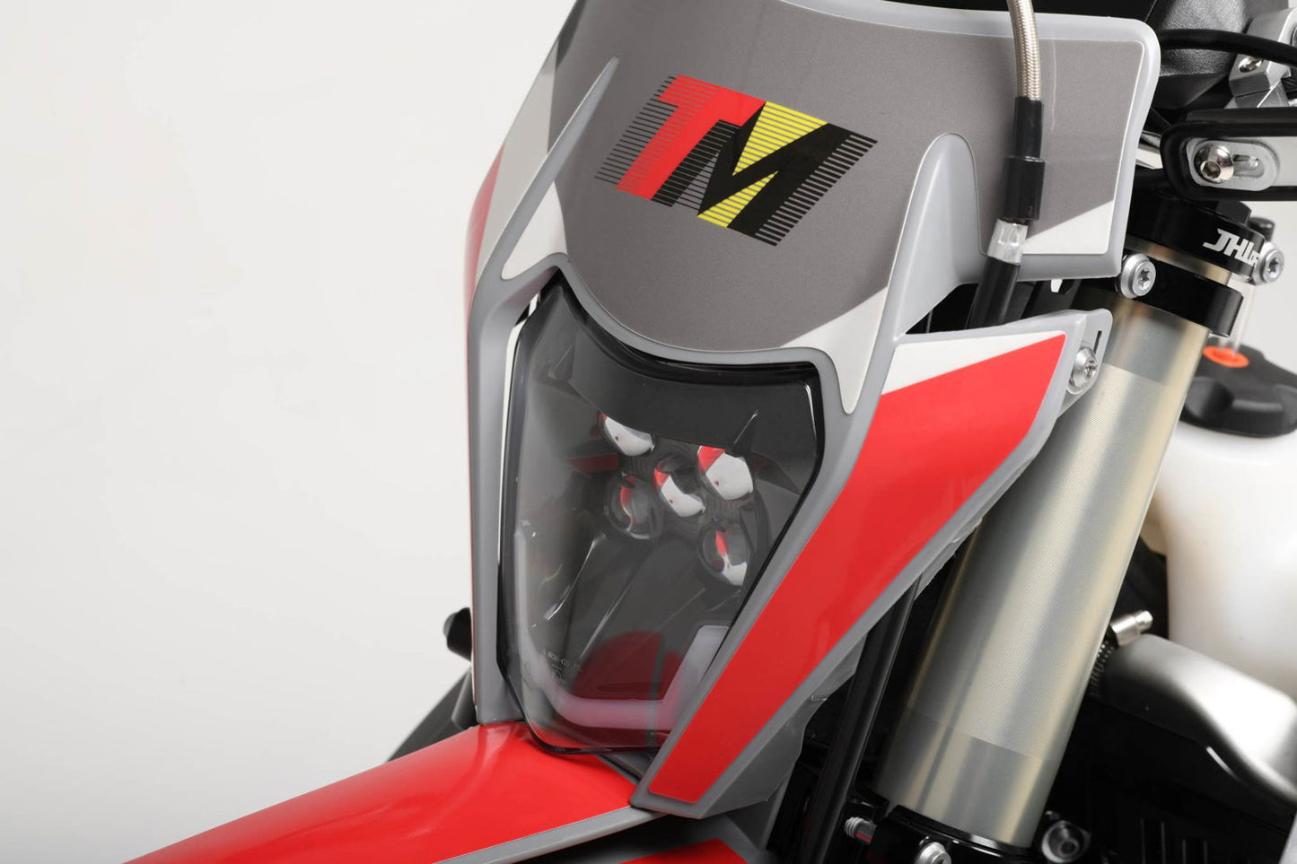 TrailMaster LX300-Pro Dirt Bike, NC300 EFI Racing Engine, Liquid-Cooled, 6-Speed Manual, Dual Disc Brakes, Electric Start with Kick backup, Billet Wheels (21/18)