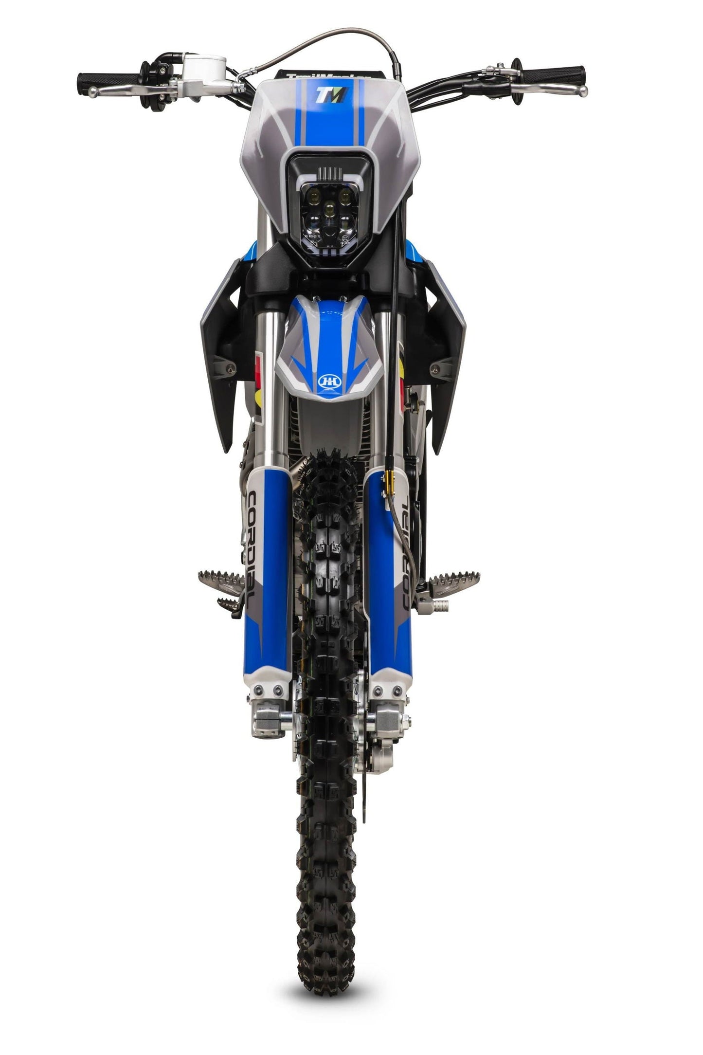 TrailMaster MX250 Dirt Bike, 5-Speed Manual, Electric Start, Dual Disc Brakes, (21/18) Wheels