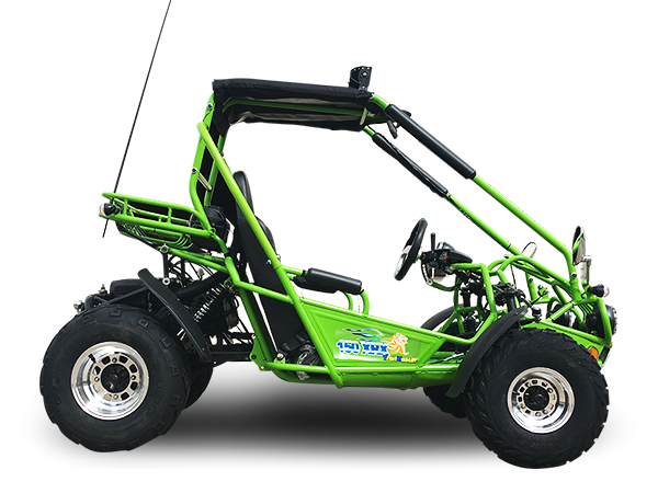TrailMaster 200 XRX Deluxe Buggy Go Kart, Alloy Wheels, Lights, Turn Signals