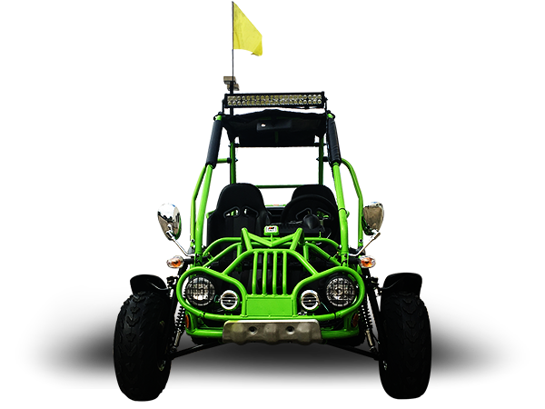 TrailMaster 200 XRX Deluxe Buggy Go Kart, Alloy Wheels, Lights, Turn Signals