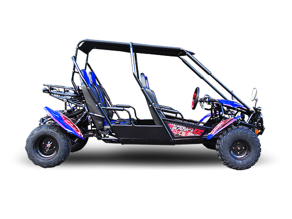 Blazer4 200EX EFI 4-Seater Buggy Go Kart, Extended Cab