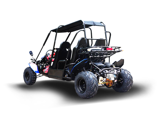 TrailMaster Blazer4 200EX EFI 4-Seater Buggy Go Kart, Extended Cab