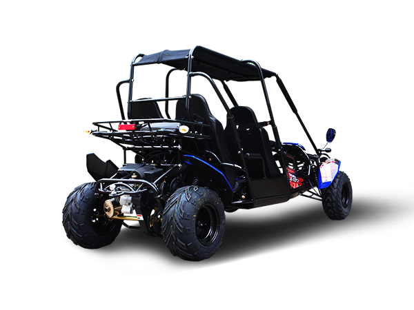 TrailMaster Blazer4 200EX EFI 4-Seater Buggy Go Kart, Extended Cab