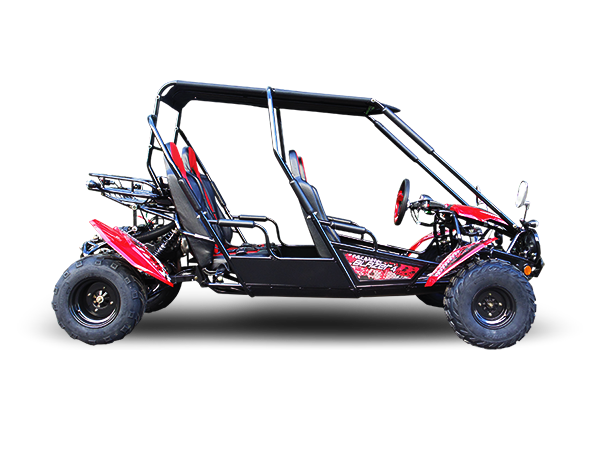 TrailMaster Blazer4 200EX EFI 4-Seater Buggy Go Kart, Extended Cab
