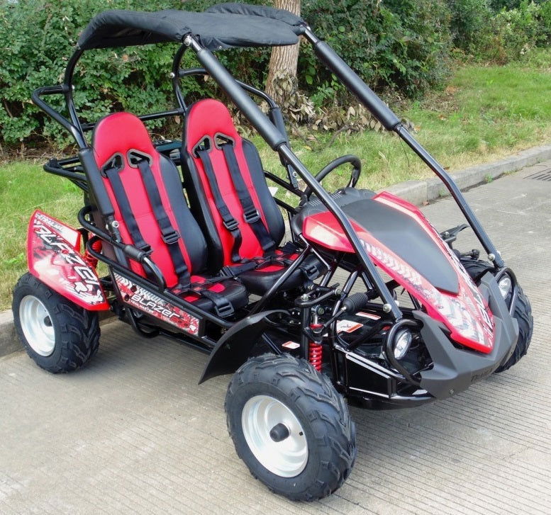 Blazer 200R MID-Size Go Kart, 7hp Torque Converter, Electric Start Reverse, Kids Ages 7-12