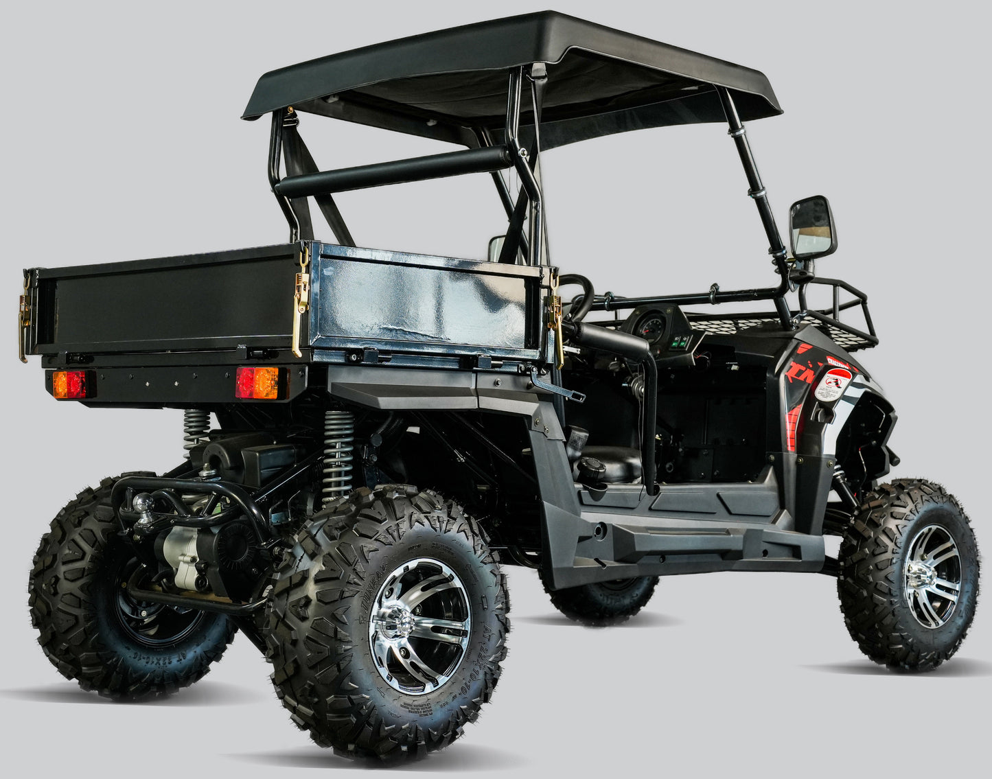Challenger 200EUX UTV Side-by-Side, Front Cargo Rack, Rear Dump Bed, Deluxe Alloy Wheels, LED Light Bar