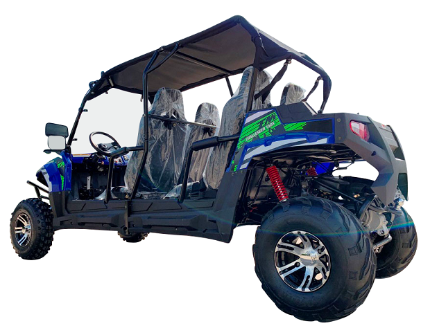 TrailMaster Challenger 200EX EFI 4-Seater UTV Side by Side Go Kart