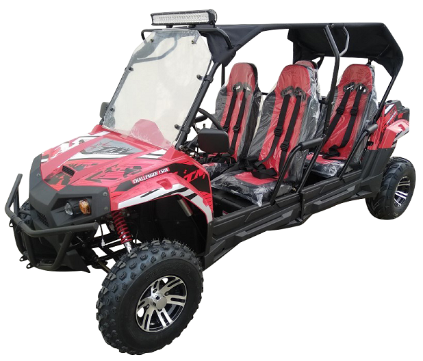 TrailMaster Challenger 200EX EFI 4-Seater UTV Side by Side Go Kart