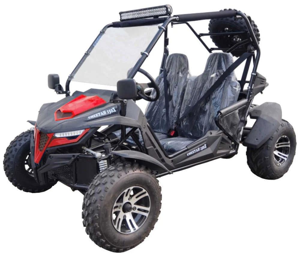 TrailMaster Cheetah 200X Go Kart (Special) CVT Automatic with Reverse, Alloy Wheels, Windshield