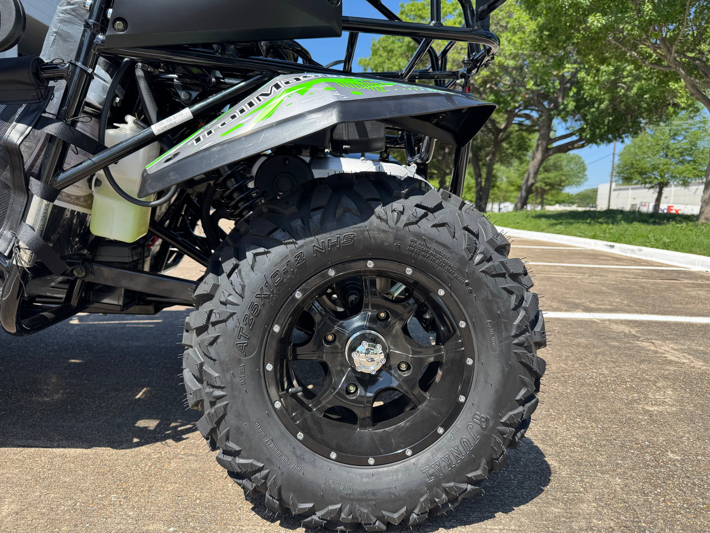 Cheetah 300Pro EFI Deluxe UTV Go Kart, Shaft Drive, Liquid Cooled CVT Auto with Reverse, Side Doors, Hard Top, Windshield, LED Light Bar