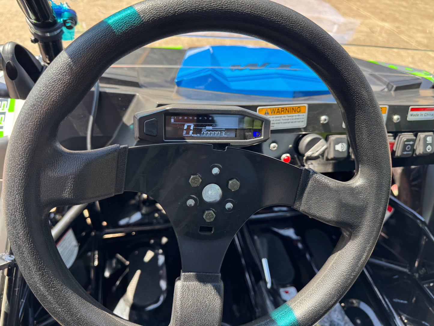 Cheetah 300Pro EFI Deluxe UTV Go Kart, Shaft Drive, Liquid Cooled CVT Auto with Reverse, Side Doors, Hard Top, Windshield, LED Light Bar