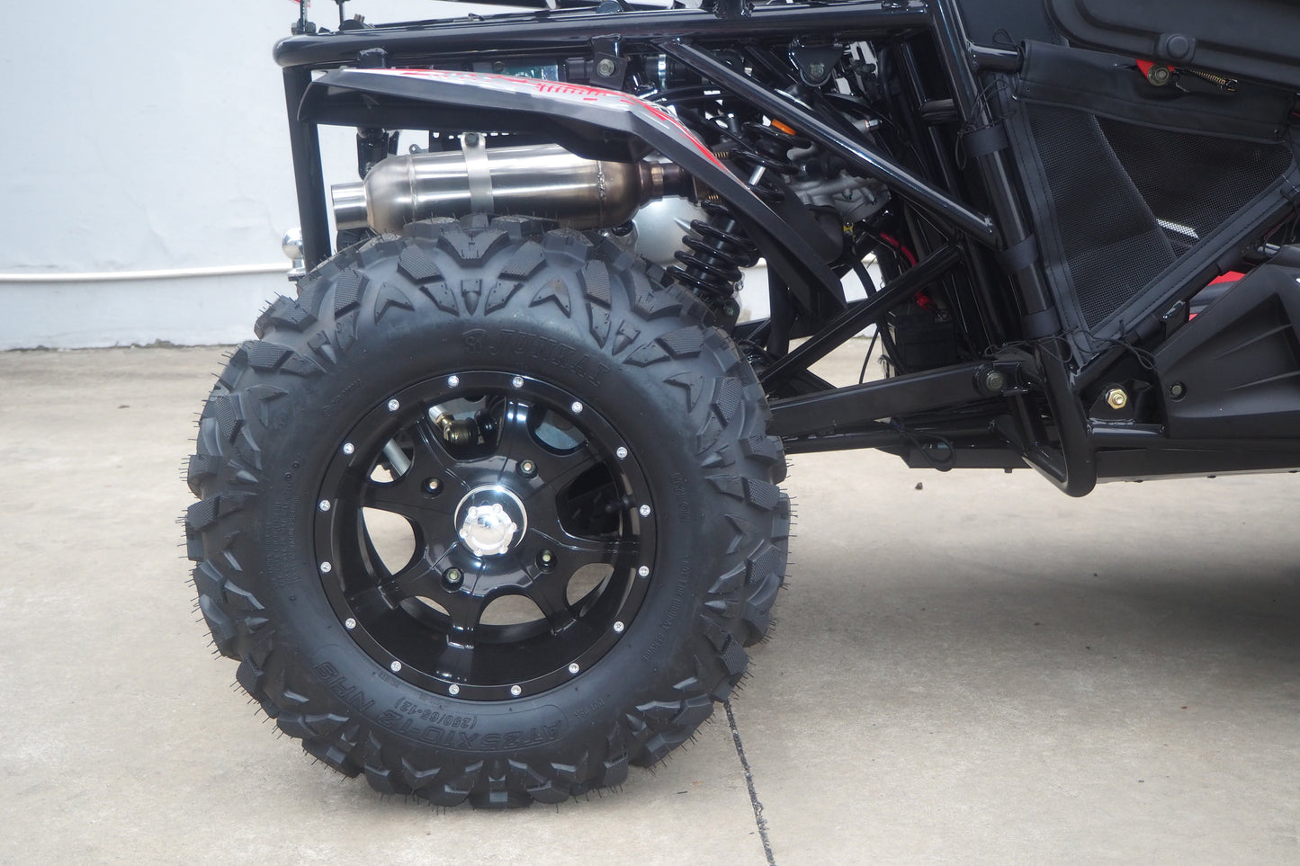 Cheetah 300Pro EFI Deluxe UTV Go Kart, Shaft Drive, Liquid Cooled CVT Auto with Reverse, Side Doors, Hard Top, Windshield, LED Light Bar