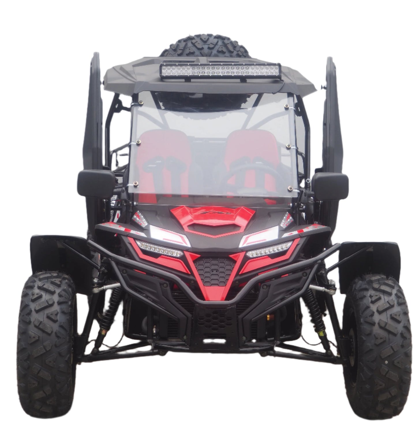 Cheetah 300Pro EFI Deluxe UTV Go Kart, Shaft Drive, Liquid Cooled CVT Auto with Reverse, Side Doors, Hard Top, Windshield, LED Light Bar