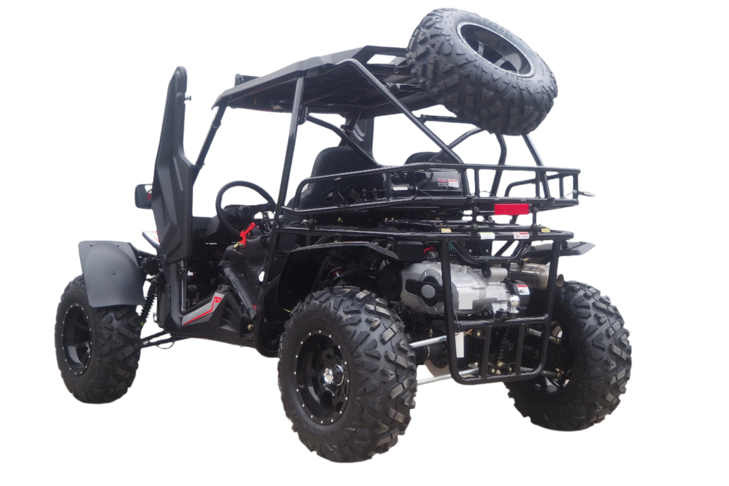 Cheetah 300Pro EFI Deluxe UTV Go Kart, Shaft Drive, Liquid Cooled CVT Auto with Reverse, Side Doors, Hard Top, Windshield, LED Light Bar