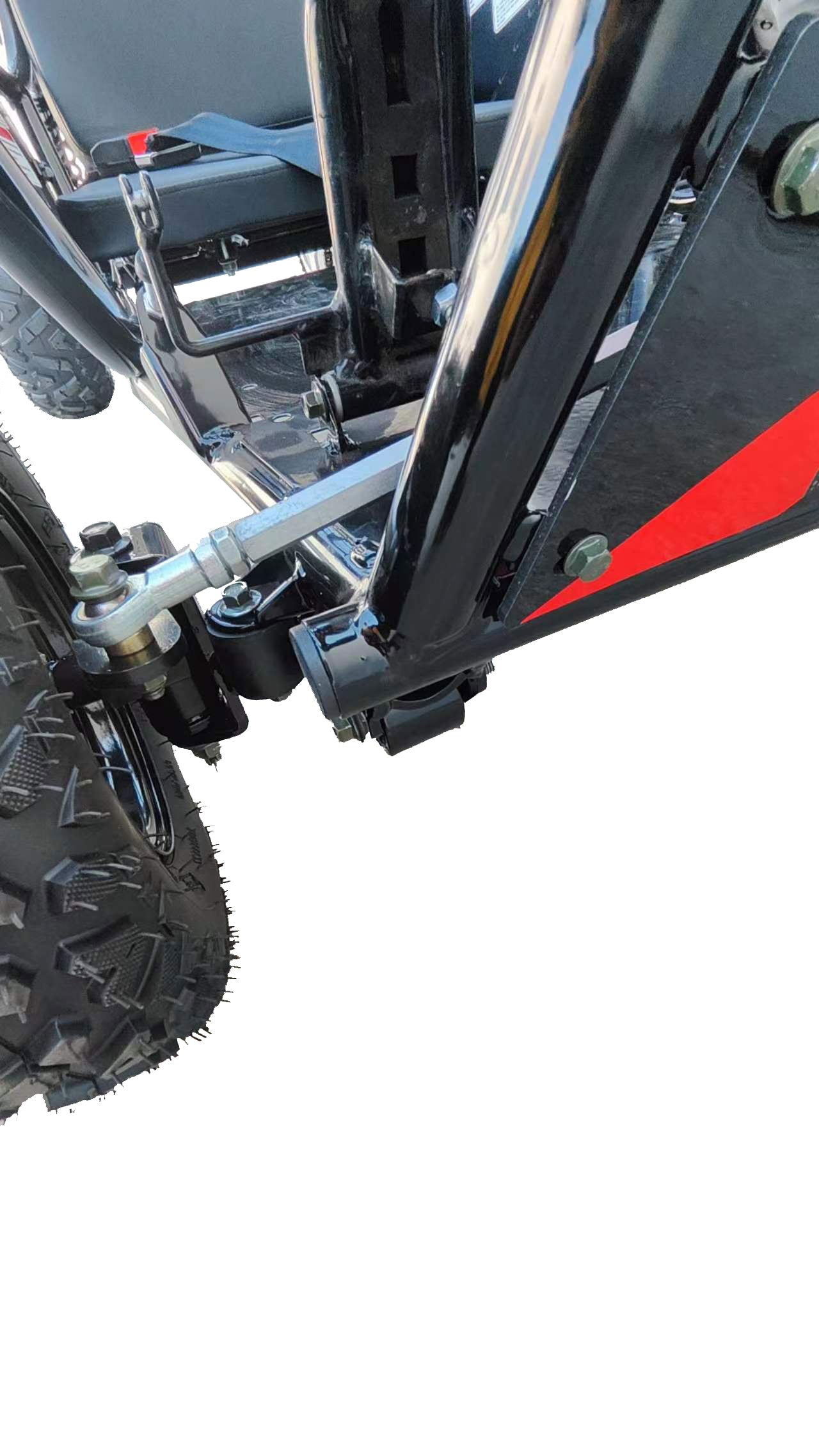 Cheetah 3 Kids Mini Go Kart, 80cc gas engine, seat belt, Kids Ages 4-9