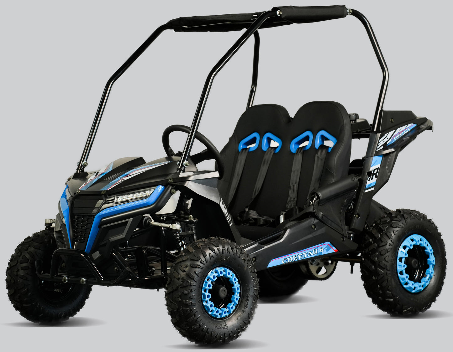 TrailMaster Cheetah-6 Go Kart, 5.5hp Electric Start, Remote Start/Kill with Reverse, Kids Ages 4-9