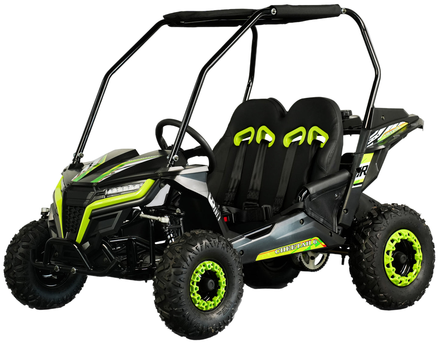 TrailMaster Cheetah-6 Go Kart, 5.5hp Electric Start, Remote Start/Kill with Reverse, Kids Ages 4-9