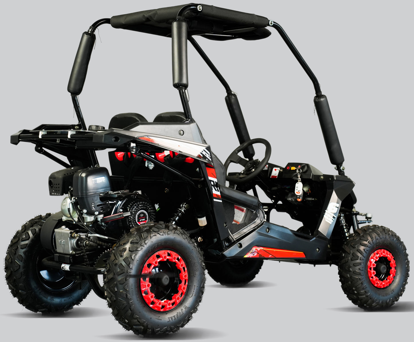 Cheetah-6 Go Kart, 5.5hp Electric Start, Remote Start/Kill with Reverse, Kids Ages 4-9